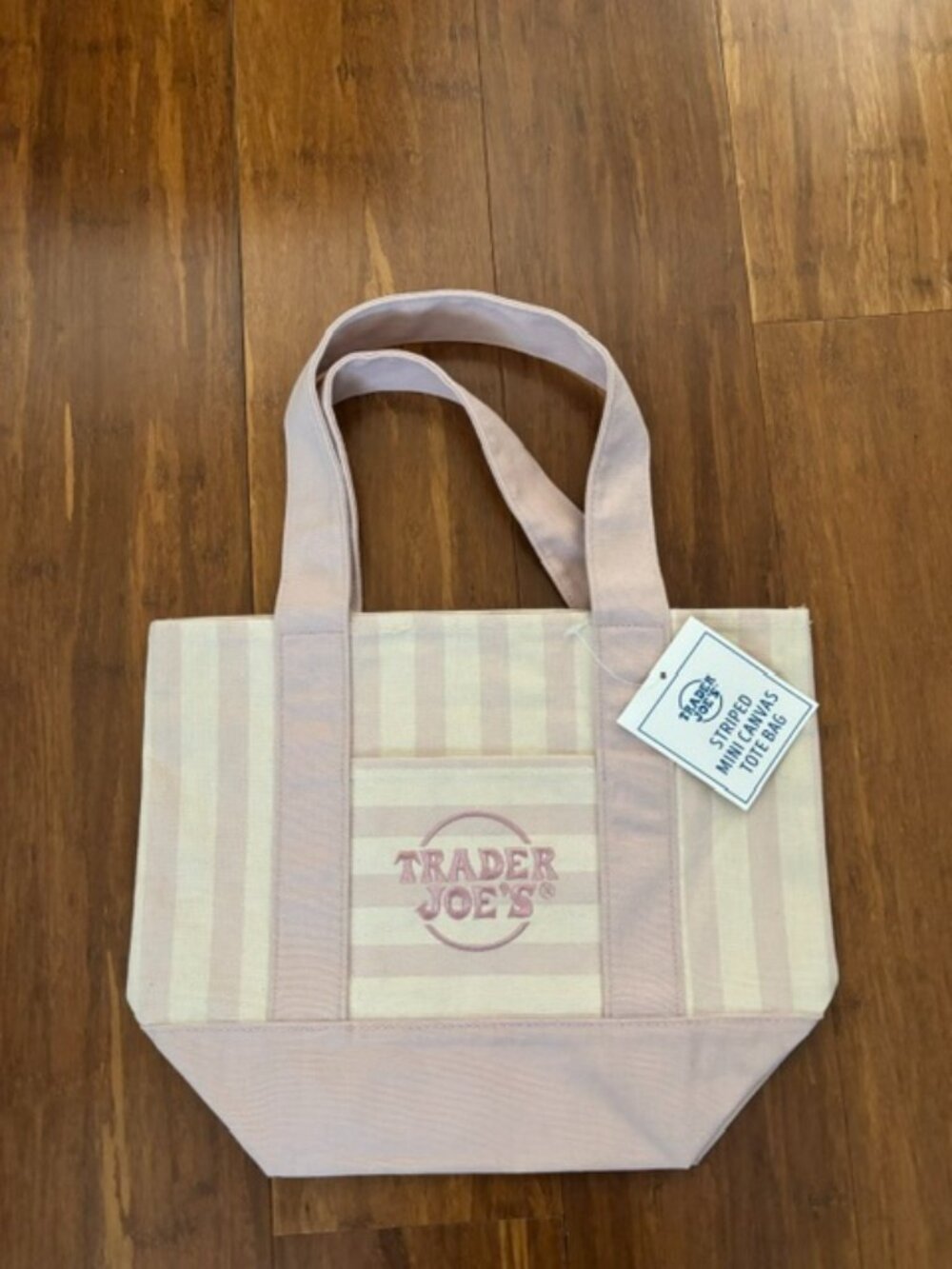 New Edition Summer 2026 Trader Joe’s Mini Tote Bags - Light Sand